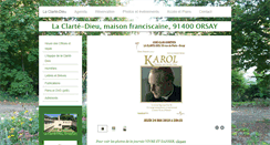 Desktop Screenshot of clarte-dieu.fr